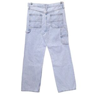 Old Navy Baggy Built in Tough Carpenter Jeans Unisex 18 (32x28) Wide Leg‎ Retro
